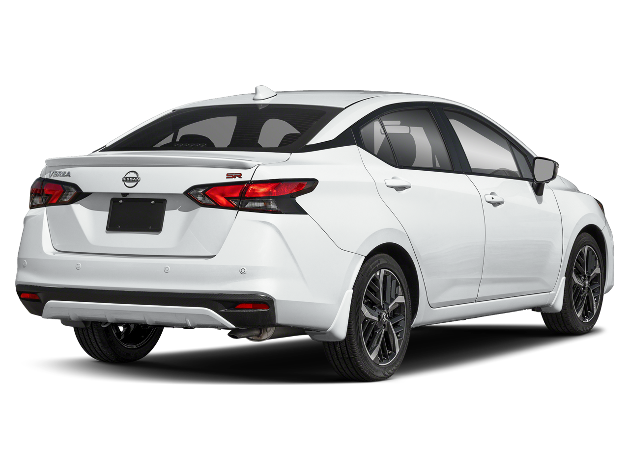 2025 Nissan Versa — rear three-quarter view