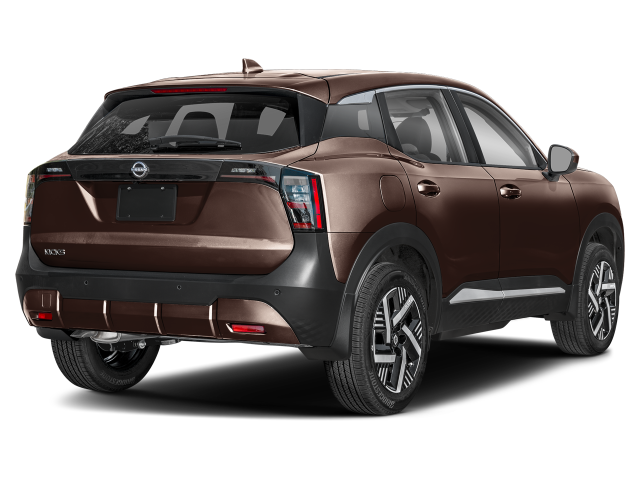 2026 Nissan Kicks — rear three-quarter view