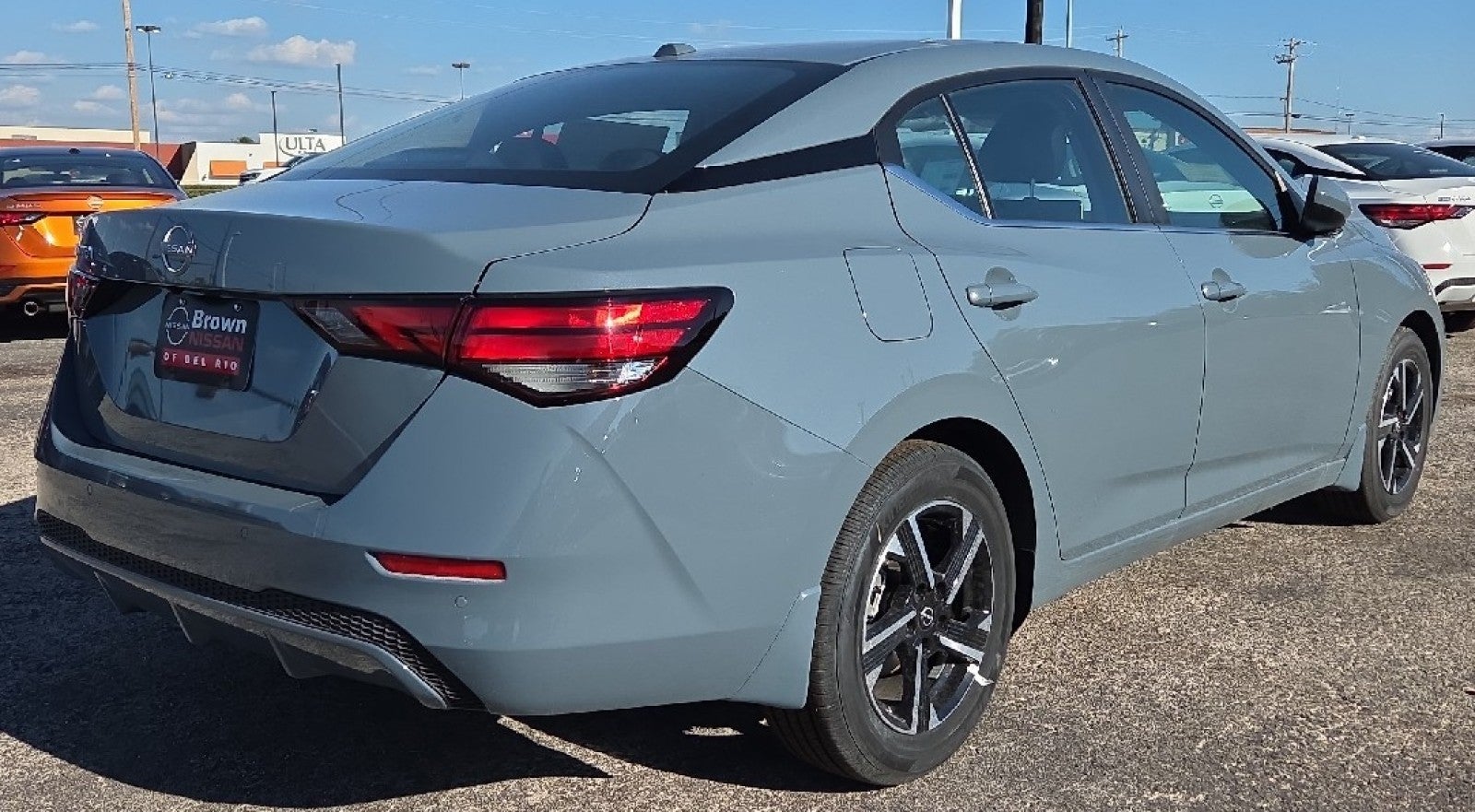 2025 Nissan Sentra — rear three-quarter view