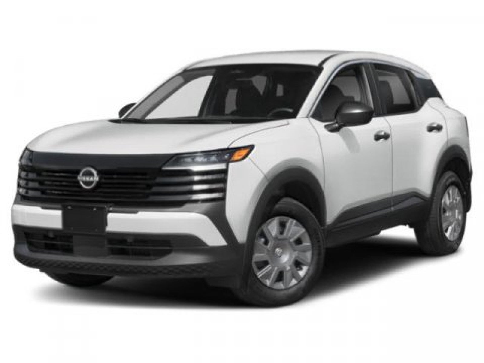 2026 Nissan Kicks S in Gun Metallic — front three-quarter view