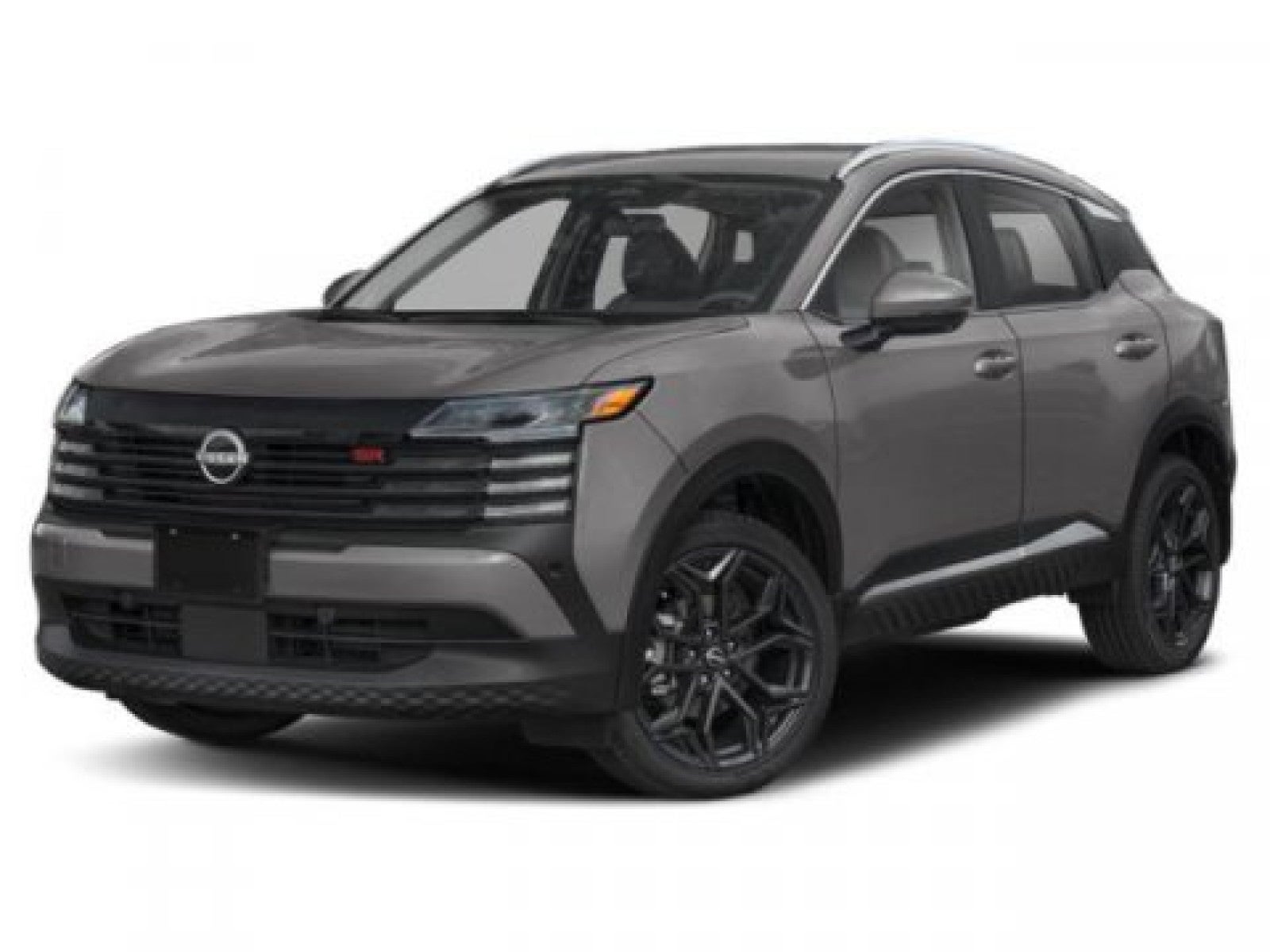 2026 Nissan Kicks SR in Aspen White Tricoat/Super Black — front three-quarter view